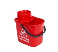 Professional Red Bucket & Wringer 15Ltr (Each)