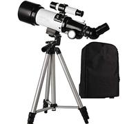 Professional Refracting Telescope,50-100mm Caliber,Portable Travel Telescope,telescopes for Astronomy Beginners,Kids Telescope with Tripod and Backpack Suitable for Travel