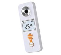 Professional Refractometer with LCD Backlight Display Sugar Meter for Sugar Testing in Laboratory and Field Use Meter for Fruit