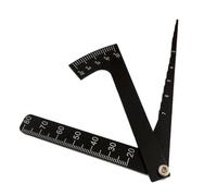 Professional Remote Control Model Alignment Tool Adjustable Wheel Rims Cambers Measurement Height Gauge Modified Accessory Wheel Rims Tool