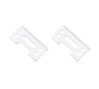 Professional Replacement Ceramic Blades ，Compatible for Wahl ，Clipper Cord Cordless Senior, Magic Clip, Sterling3, Sterling 9,Super Taper，Trimmer Replacement Parts(2pcs)