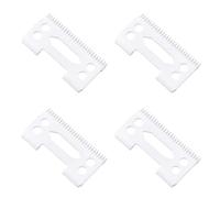 Professional Replacement Ceramic Blades ，Compatible for Wahl ，Clipper Cord Cordless Senior, Magic Clip, Sterling3, Sterling 9,Super Taper，Trimmer Replacement Parts(4pcs)