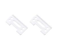 Professional Replacement Ceramic Blades | Compatible For Wahl，Clipper Cord Cordless Senior , Magic Clip , Sterling3, Sterling9,super Taper(2pcs)
