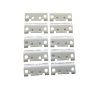 Professional Replacement Ceramic Blades ，Compatible With Andis ，Compatible For Master Clippers Li Cordless,Compatible For Fade Master Hair Trimmer Hair Clipper Parts(10pcs)
