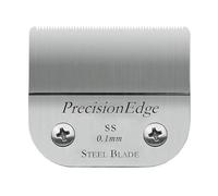 Professional Replacement Pet Dog Detachable Ceramic Blade,Compatible for Andis，AG,AGC,AGP, AGRC, AGCL,Compatible for Wahl ，KM2, KM5,KM Series，Trimmer Replacement Parts(SS(0.1mm))