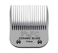 Professional Replacement Pet Dog Detachable Ceramic Blade,Compatible for Andis，AG,AGC,AGP, AGRC, AGCL,Compatible for Wahl ，KM2, KM5,KM Series，Trimmer Replacement Parts(3 FC(13mm))