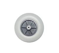 Professional Replacement Wheelchair Front Wheels 8 Inch Gray Solid Tire Powerchair Wheelchair (Grey 20Cm/7.87In)
