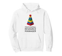 Professional Resource Manager Board Game Blocks Humor Pullover Hoodie