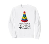 Professional Resource Manager Board Game Blocks Humor Sweatshirt