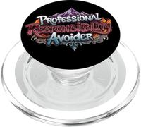 Professional Responsibility Avoider - Funny Anti-Work Humor PopSockets PopGrip for MagSafe