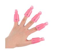 Professional Reusable Acrylic Nail Art Polish Remover Clips Wrap Cleaner Soak Off Cap for Salon Home Use