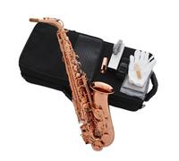 Professional Rolled Hole Alto Saxophone Rose Gold Case Beginner Saxophone