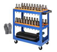 Professional Rolling Tool Cart Heavy-Duty Mechanic Workbench Commercial Storage Solutions for Workshops & Warehouses Utility Trolley with Wheels