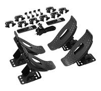 Professional Roof Rack Set 4pcs. for Kayaks and Canoes with Lashing Straps