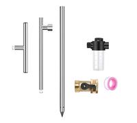 Professional Root Irrigation Systems 32 Inch Stainless Steel Watering Spikes for Trees Shrub Gardens Strong Root Development Garden Irrigation Set for Plant