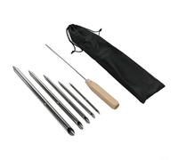 Professional Rope Splicing Fid Set Marine Grade Stainless Steel Braiding Tools For Synthetic Winch Rope Paracord