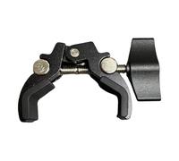 Professional Rotatable Bracket Ball Head 1 / 4inch Threaded Clamp for Phone Video Mount Action Camera LED Light Aluminum Alloy Photography Clamp