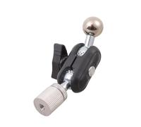 Professional Rotatable Mount Adapter Enabling 360 Degree Movement From 1 / 4inch to 17.4mm Ball Head Camera Setups Motorcycle Navigation Adapter