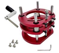 Professional Router Base with Four Point Clamping Systems Smooth Crank Handle Height Control for Trimmers Firm and Stable Precise Router Lift Base
