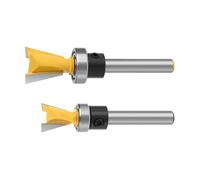 Professional Router Bit 1/4 Shank Suitable for Detailed Wood Joinery Projects Wood Carving and Furniture Making Dovetail Router Bit