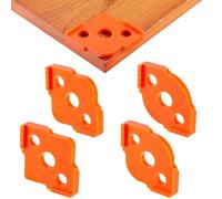 Professional Router Corner Template Set, Abs Jigs For R5-R40 Radius, Cnc Precision-Made For Woodworking