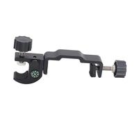 Professional RTK Pole Clamp Aluminum Alloy Universal Data Collector Bracket, Compatible with Trimble SOKKIA GPS, Compass Design for Surveying and Construction