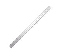 Professional rugged stainless steel metal drawing ruler with architect engineer measuring system