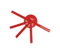 Professional Ruler Multiunctional Prognraktor Angle Tool Math Teaching Aid for Technical Drawing Tool for Students