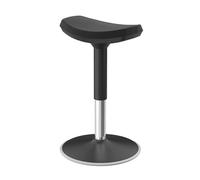Professional Saddle Chair with Casters, 360° Swivel & Height Adjustable Ergonomic Stool for Beauty Salon, Clinic, Office, Home