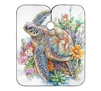 Professional Salon Cape, Turtle in The Sea, Hairdressing Apron Waterproof Hair Dye Cape for Styling Coloring Haircut
