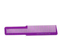 Professional Salon Hair Clipper Cut Comb for Hair Trimming - Carbon Plastic Anti-Static Orange Barber Hairdresser Comb (Purple)