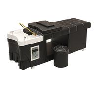 Professional Salon Shampoo Bed, Head Therapy Spa Basin with Fumigation, Water Circulation & Thai Massage for Beauty Salon