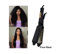 Professional Salon Uk Ceramic Steam Tourmaline Ionic Flat Iron Straightener Hair