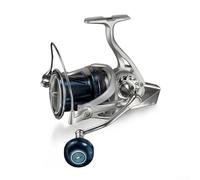 Professional Saltwater Fishing Reel With Robust Metal Construction 20kg Braking And Precision Line Management For Big Fish Gray(Longkais9000)
