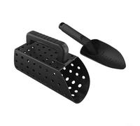 Professional Sand Scoop and Trowel Set for Metal Detecting and Beach Treasure Hunting with ABS Construction for Adults and Children