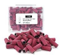 Professional Sanding Bands Compatible For Electric Manicure Machine Drill Grinding Bit Files Pedicure Tool Set