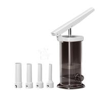 Professional Sausage Maker Box - High Volume Meat Filling Unit, Solid Steel Manual Filler | Spacious Vertical Chamber Appliance | Reliable Construction For Homemade Sausages And Charcuterie At Home