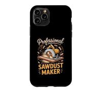 Professional Sawdust Maker Carpenter Woodworking Craftsman Case for iPhone 11 Pro