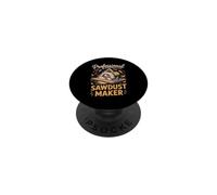 Professional Sawdust Maker Carpenter Woodworking Craftsman PopSockets Adhesive PopGrip