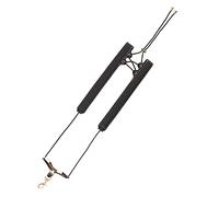 Professional Sax Shoulder Strap Leather Saxophone Neck Strap Adjustable Soft Shoulder Harness Padded For Kid Beginner