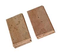 Professional Saxophone Accessories 10 pieces saxophone keys cork musical instrument accessories repair parts 40MM*20MM(0.8mm)