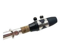 Professional Saxophone Accessories 1Pc Black Saxophone Mouthpiece Professional Saxophone/Tenor/Alto Saxophone ABS Plastic Easy To Install(Alto drop E)