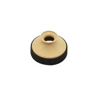 Professional Saxophone accessories Alto Saxophone Silencer Woodwind Musical Instrument Accessories Round Light-Weight ABS Mute Dampener For Alto Sax (Color : Wood color)