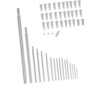 Professional Saxophone Accessories Baritone Saxophone Repair Kit 17 Threaded Rods 33 Screws 1 Conical Nail Instrument Accessories