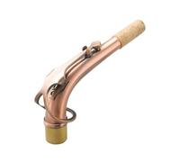 Professional Saxophone accessories Sax Bend Neck Alto Saxophone Neck Replacement Bend Neck Metal Cork Saxophones Accessory For Saxophone Instruments (Color : Red antique)
