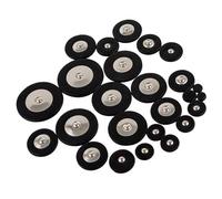 Professional Saxophone Accessories Saxophone Pads Alto Saxophone Pads Plastic Resonator Deluxe Sax Pads Alto SAX Saxphone Pad Accessories(Black White)