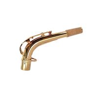 Professional Saxophone Accessories Saxophone Tenor Bent Neck Flat Eb Instrument Bent Tube Brass Lacquered Gold Tube Elbow Music Tube Accessories(Alto)