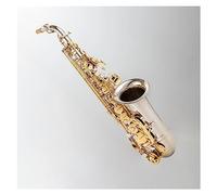 Professional Saxophone Alto Eb Tone Saxophone Silver Plated Gold Key Sax Professional Musical Instrument With Case Mouthpiece