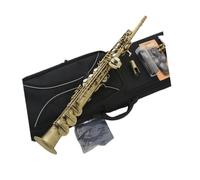 Professional Saxophone Antique Neck Built In Soprano Saxophone F G