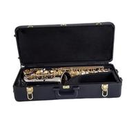 Professional saxophone Beginner Performance Type Alto Saxophone Nickel Plated Gold Key Professional Sax With Case And Accessories